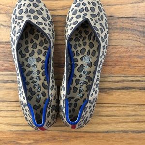 Rothy’s size 7 leopard shoes